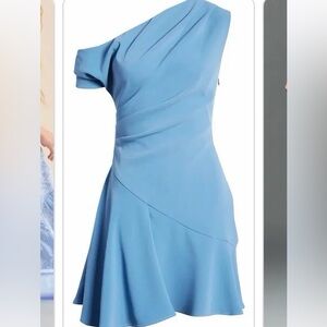 Elliatt Blue Asymmetrical Penelope fairy Dress feminine Avante Guard whimsical